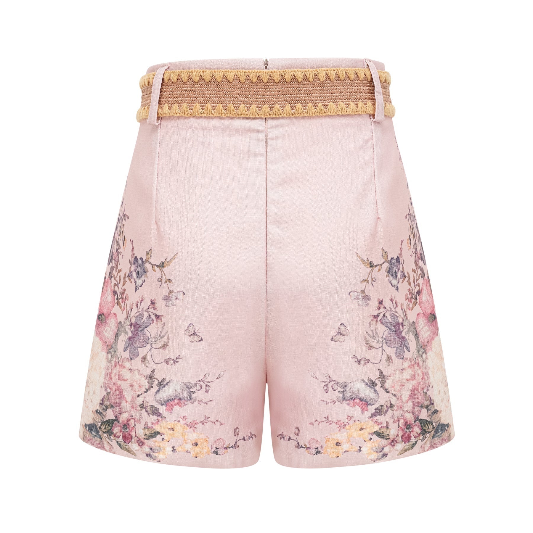 Adalyn Shirt & Shorts - Puff Sleeves - High Neck - Placement - Elastic Waistband