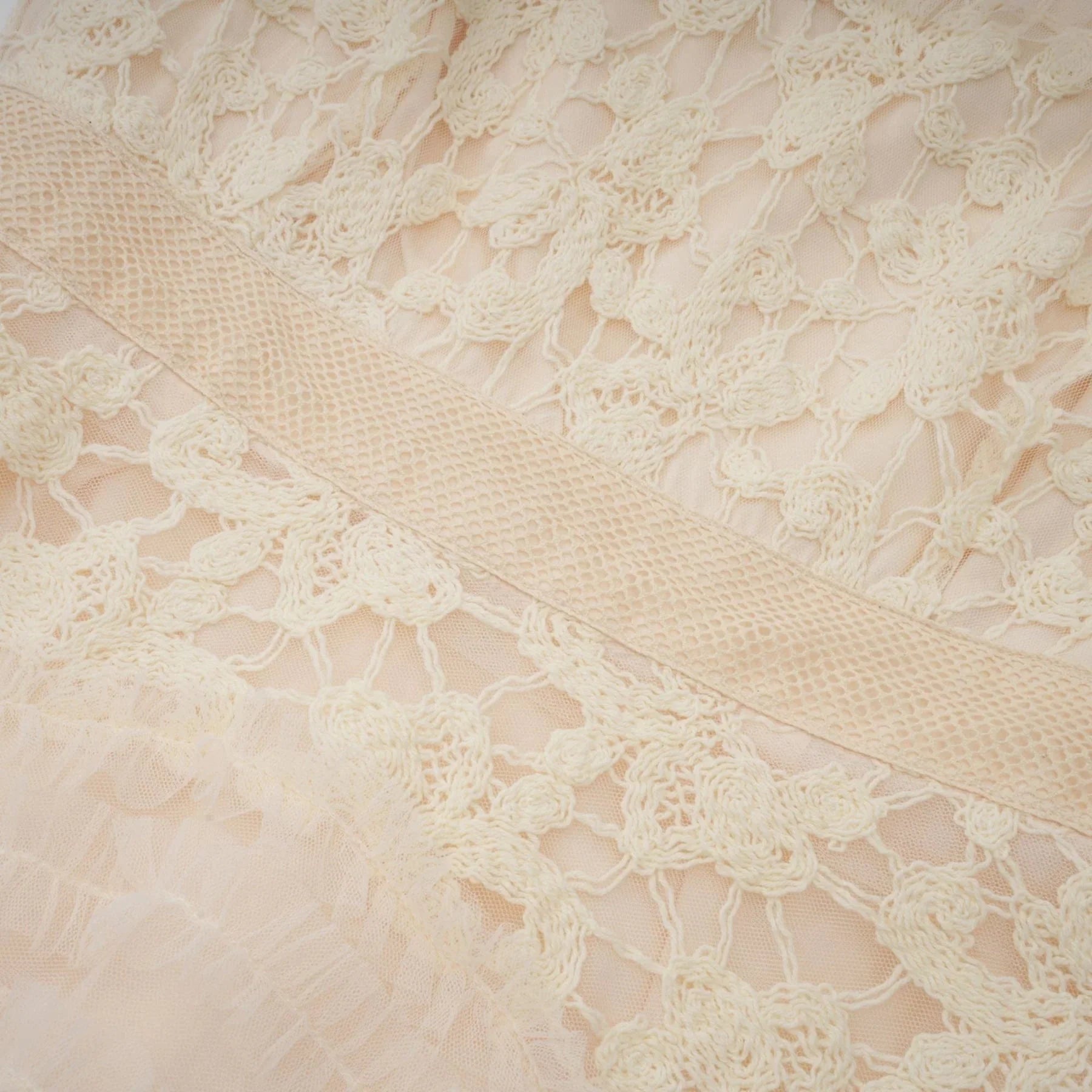 Adelaide Maxi Dress Floral - Embroidered Tulle & Ruffles