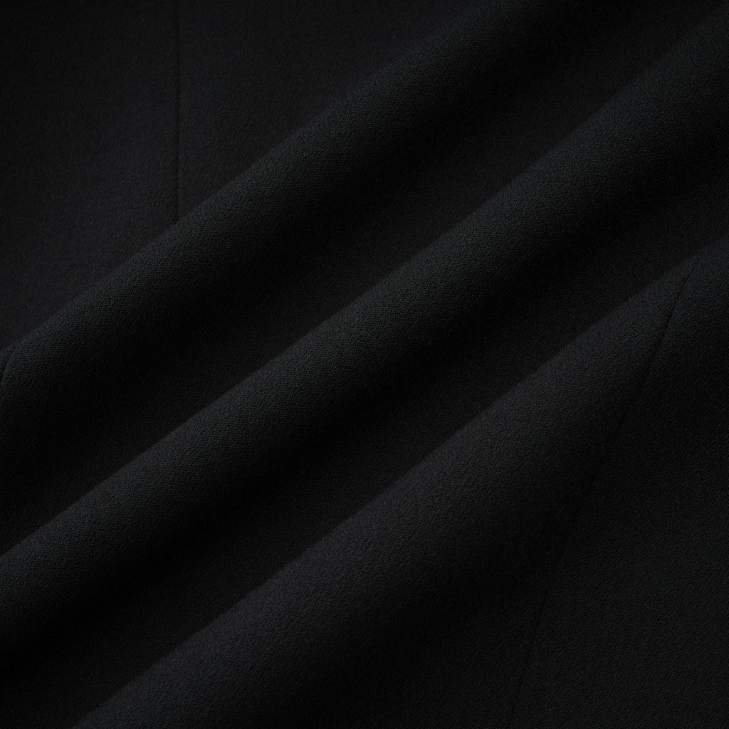 Aëlle Midi Coat - Statement Buttons - Pleated Shoulders - Lapel Collar - Tailored Fit