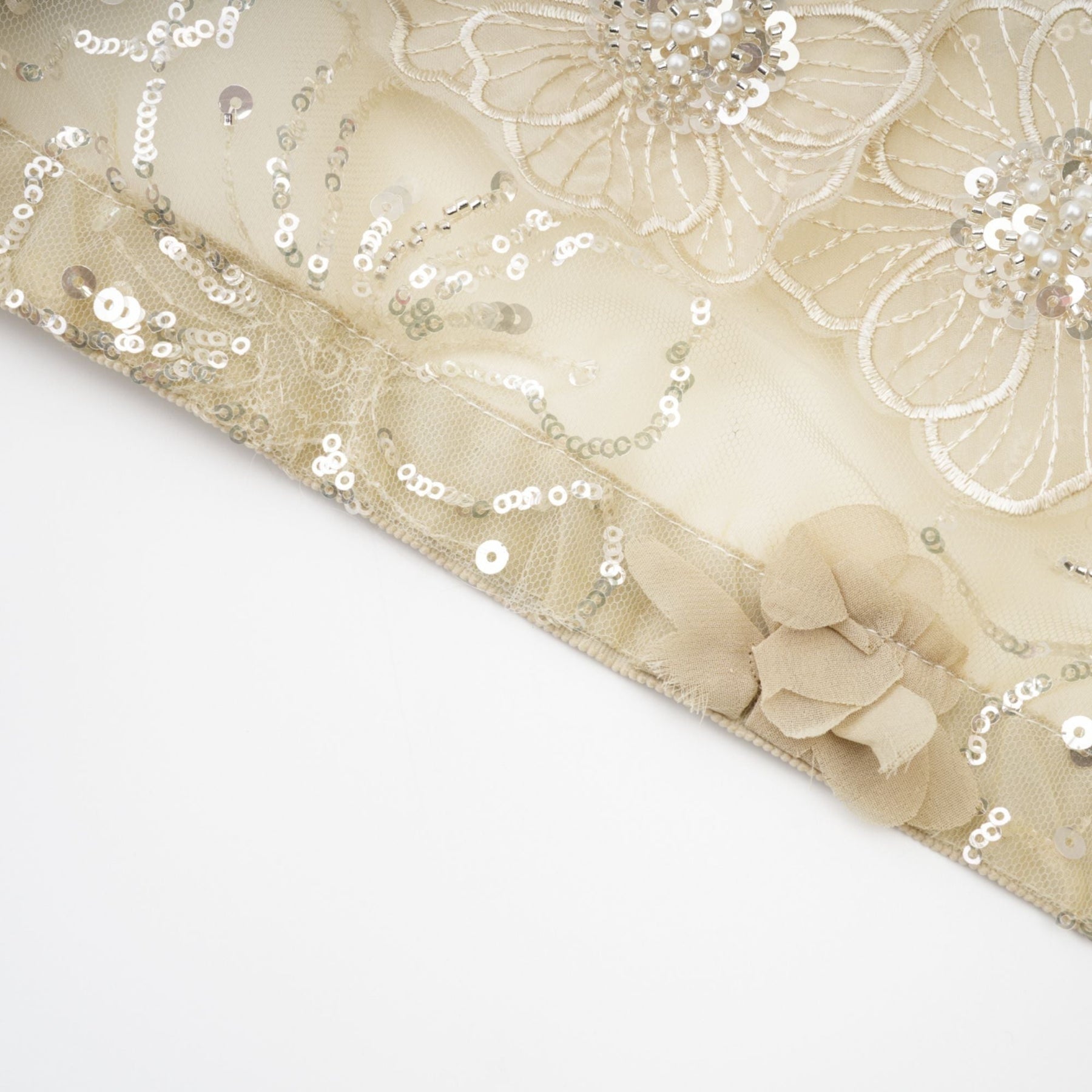 Alexa Jacket – Long sleeves – Floral appliqué – Crystal embellishment