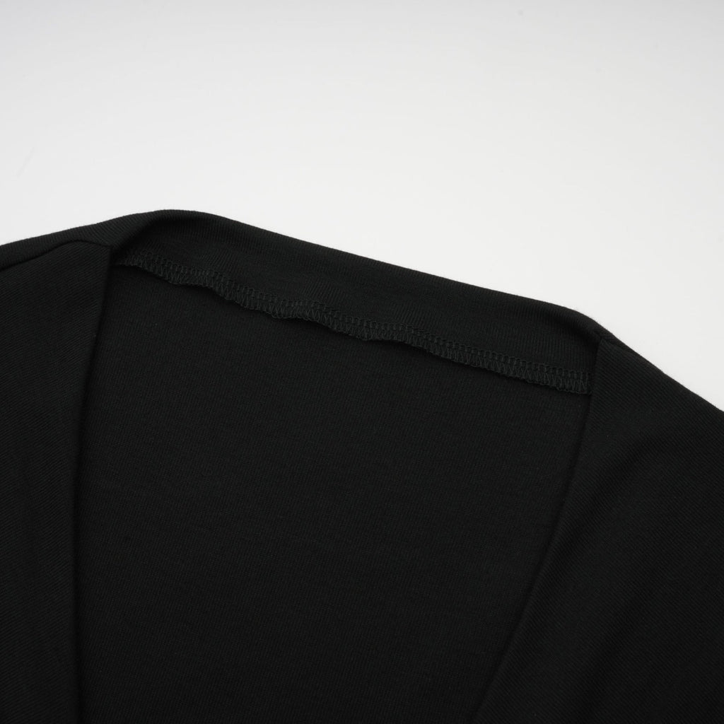 Alexa Top - V - Neck Open Front Long Sleeve Pleated Boned Stylish Blouse