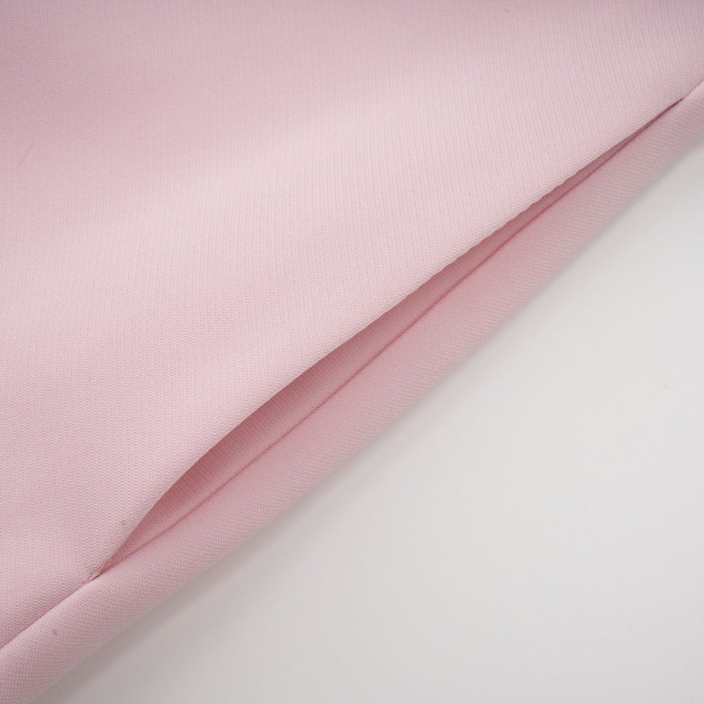 Amabile Midi Dress - Bowknot Detailing - Flared Skirt - Long Sleeves - Rear Zip Fastening