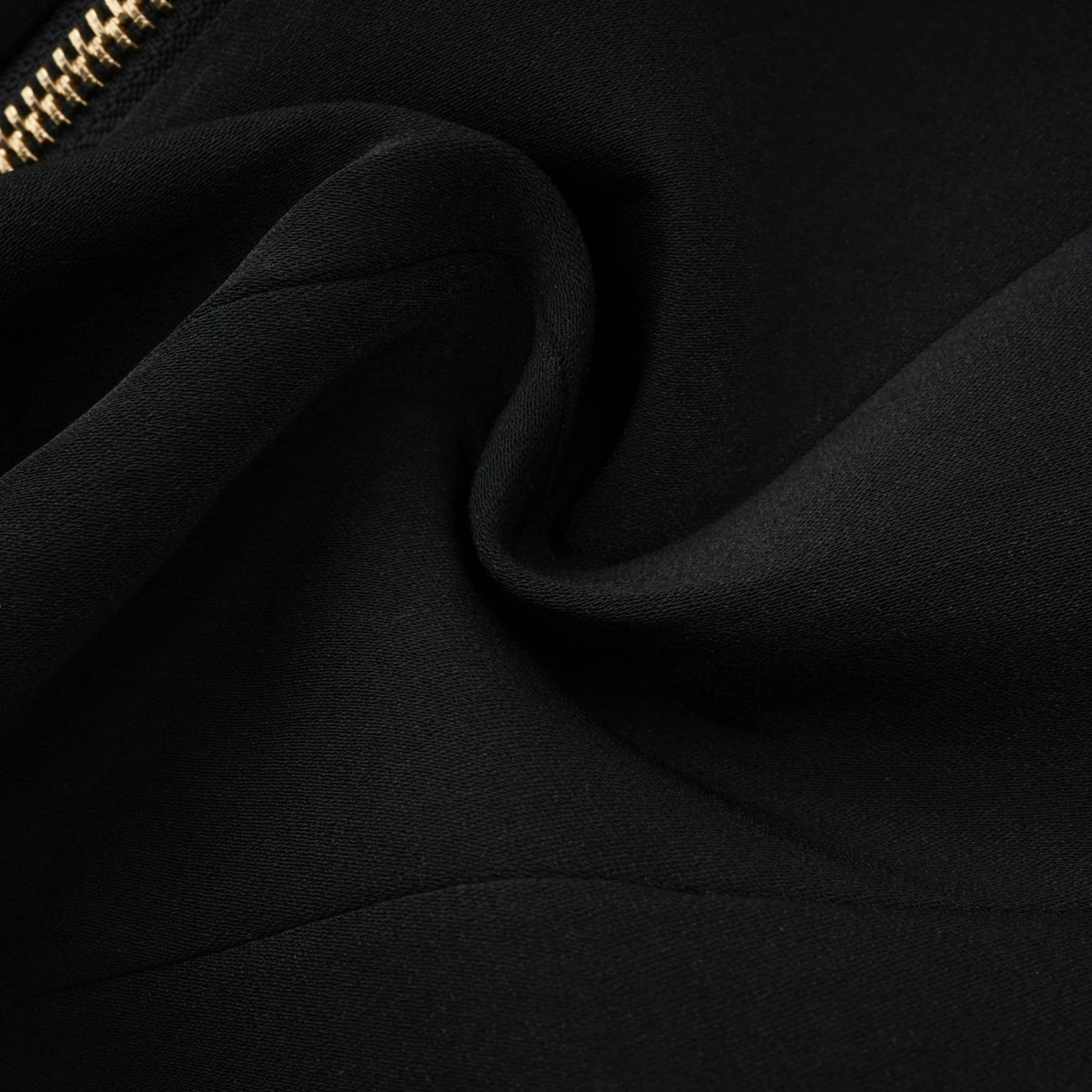 Amabile Top - Double - Breasted - halter neck - Embossed Gold Buttons - Viscose