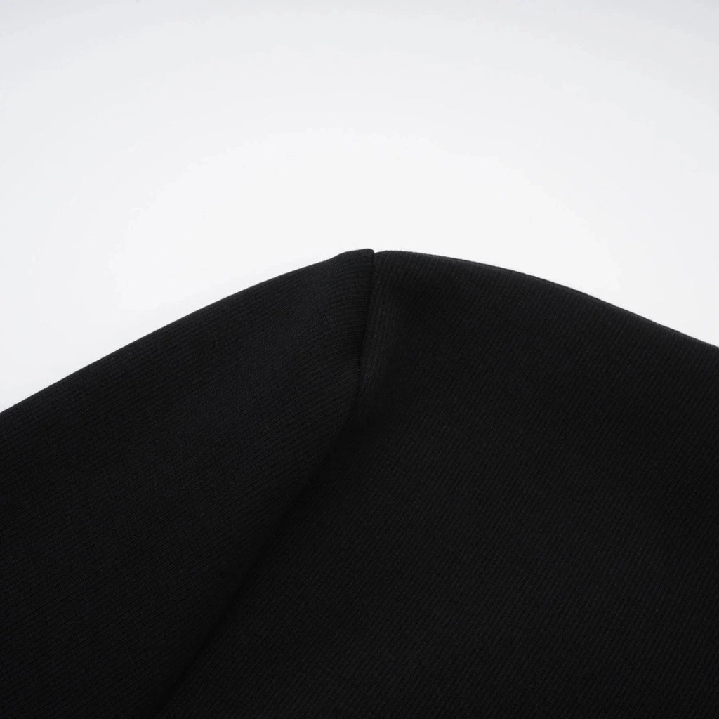 Ariella Elegant Long Dress - Round Neck - Flared Cuffs - Crystal Embellishment - Rear Zip Fastening