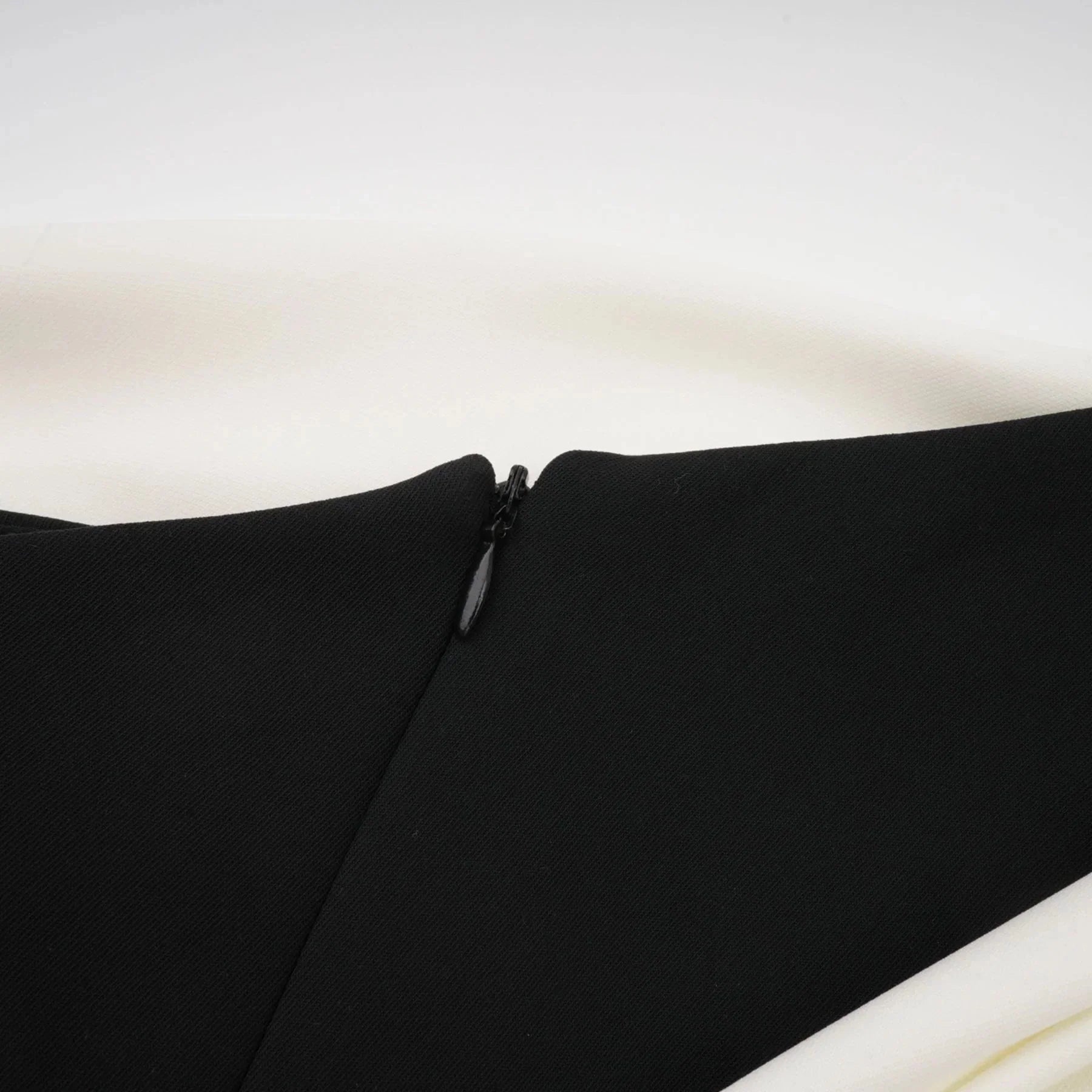 Assuntina Mini Dress - Sleeveless - Mono Shoulder - Asymmetric - Pleated
