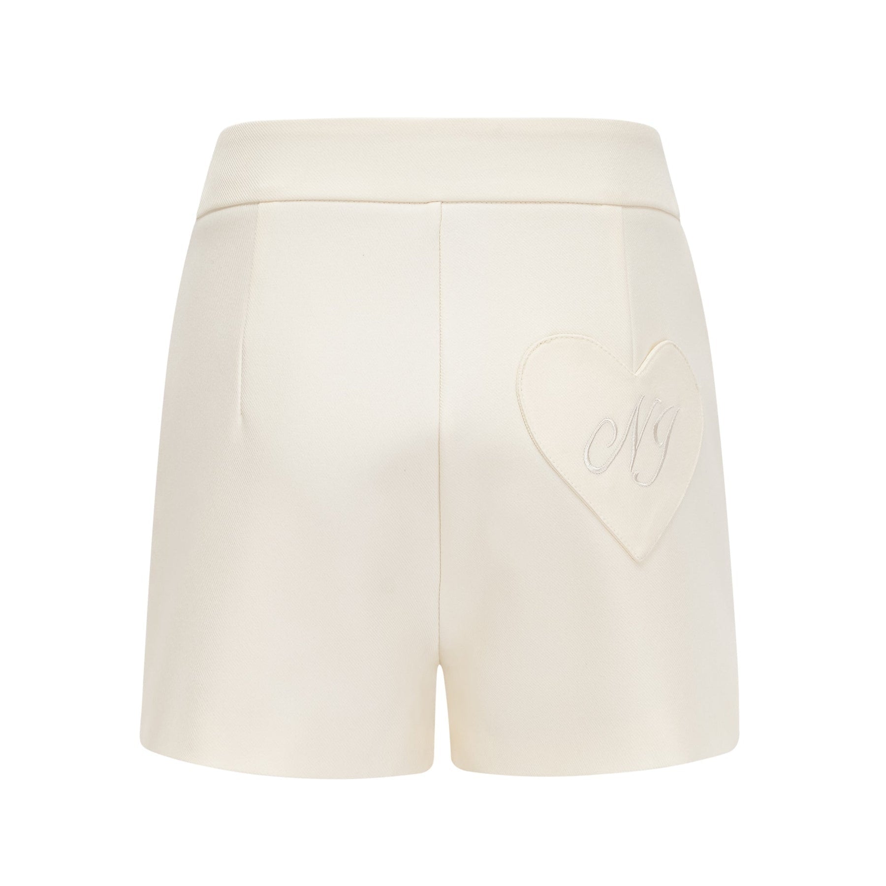 Audrey Jacket & Shorts Set - Notched Lapels - Crystal - Embellished Buttons - Cinched Waist - Flared Hem