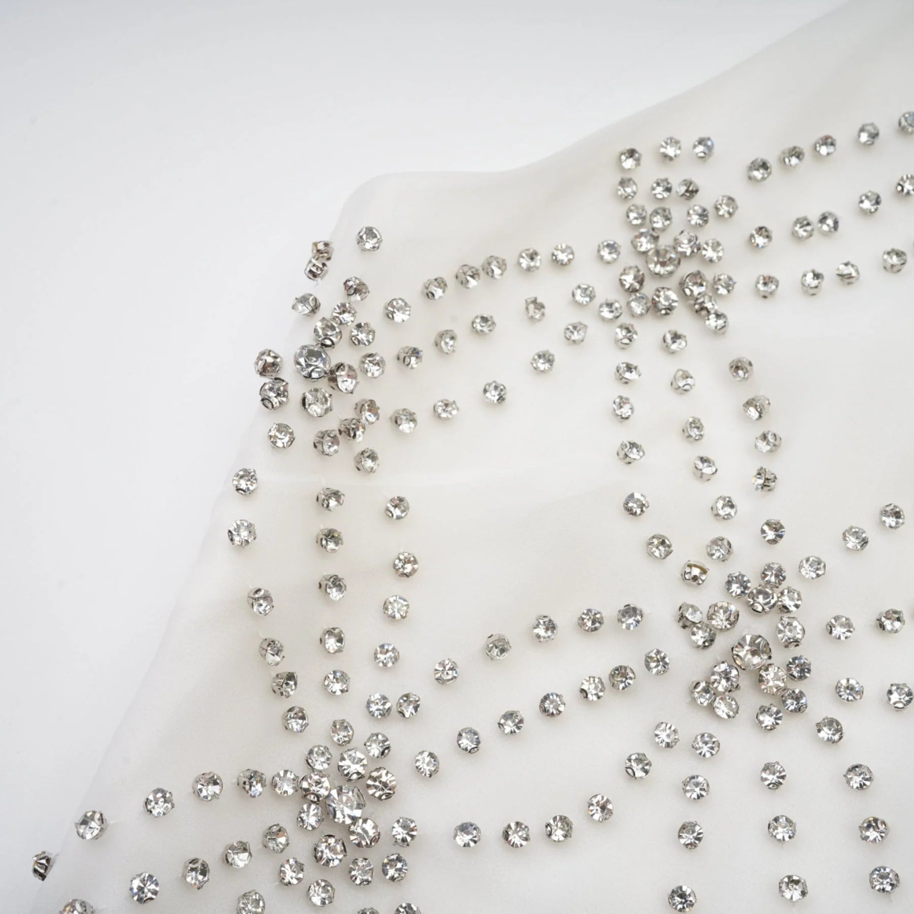 Aurora Mini Dress - Halterneck - Embellished Bodice