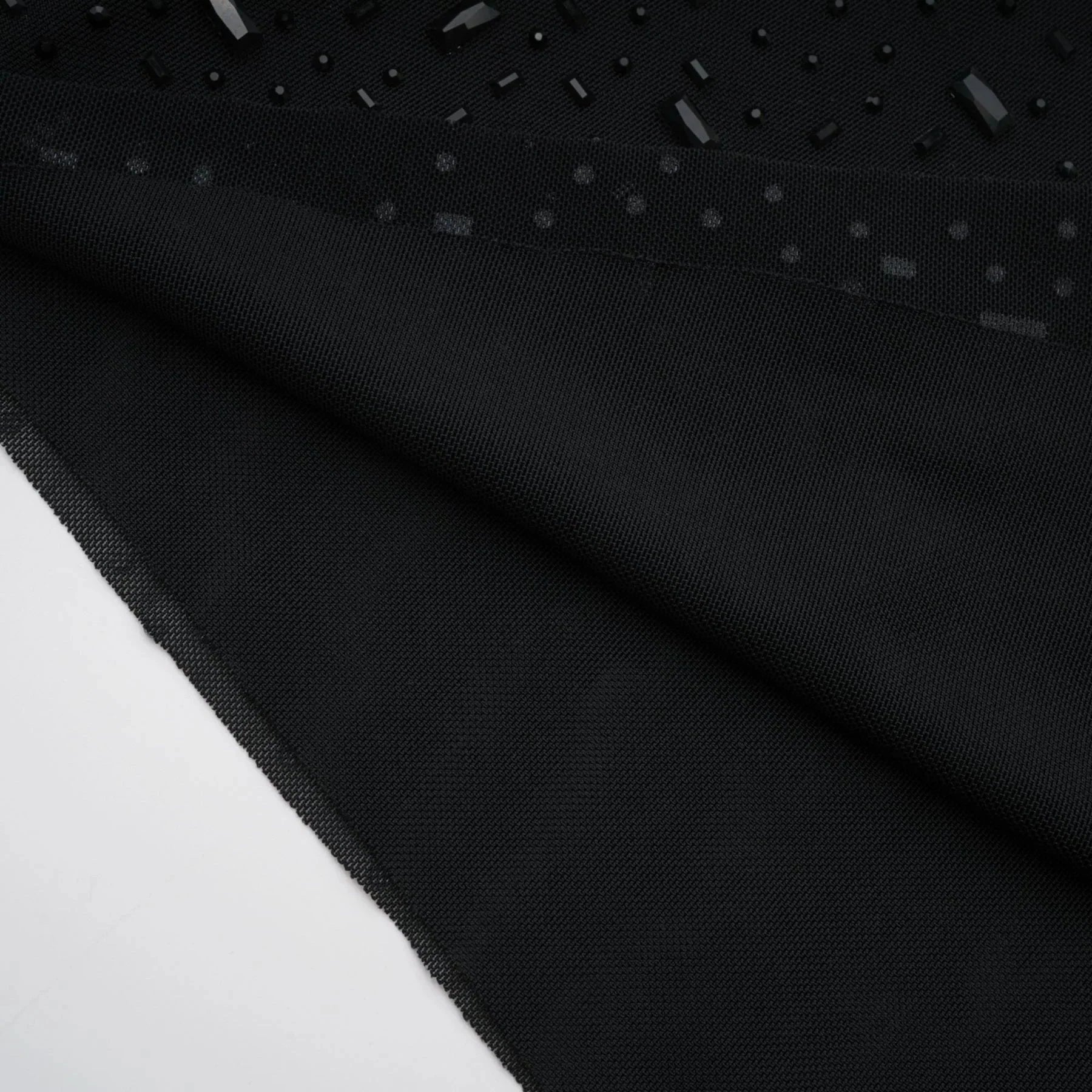 Axelle Midi Dress - Sequin Embellishment - Sleeveless - Fitted - Side Zip Fastening - Spaghetti Straps