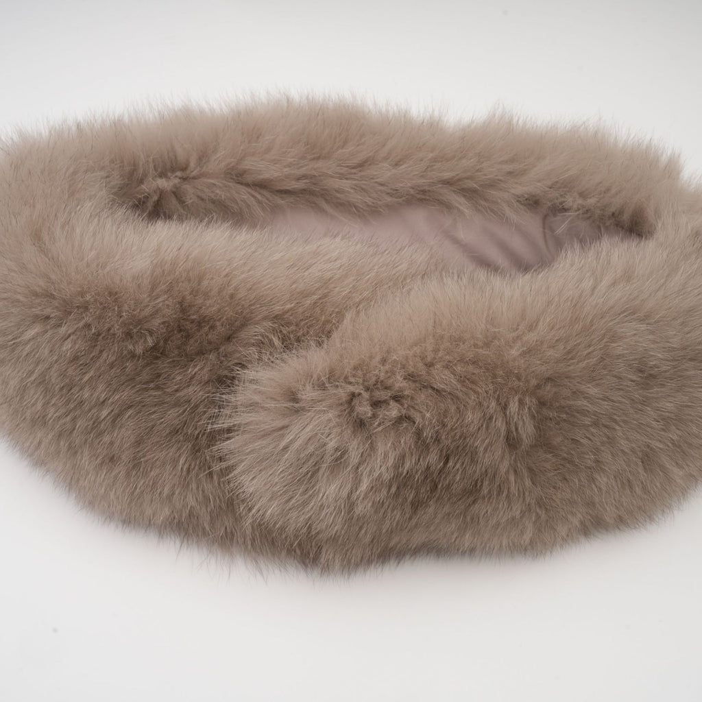 Barbara Coat - Crew neck - Cape sleeves - Detachable collar and cuffs