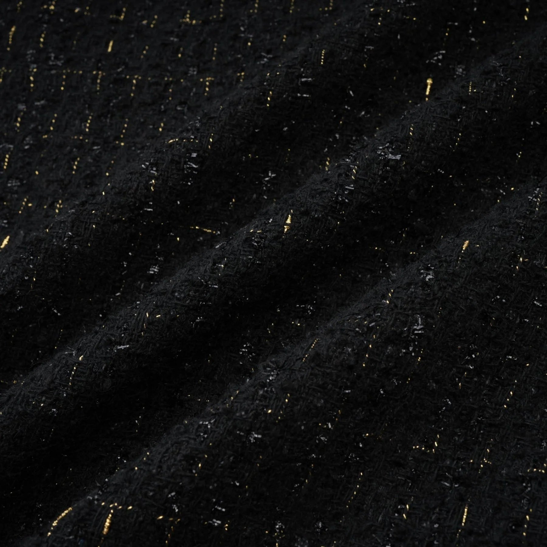 Beppina Jacket & Skirt - Tweed - Notched Lapels - Panelled Design - Ostrich Feather Accents