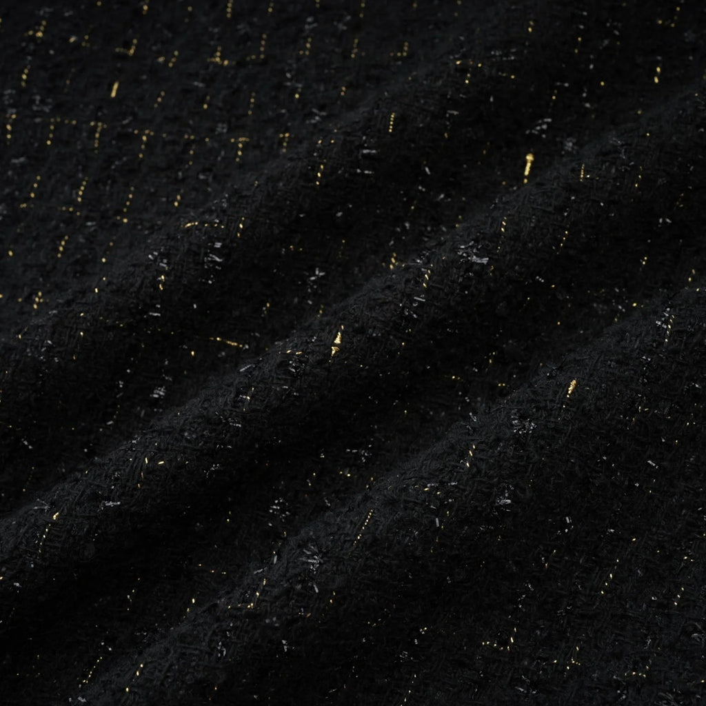 Beppina Jacket & Skirt - Tweed - Notched Lapels - Panelled Design - Ostrich Feather Accents