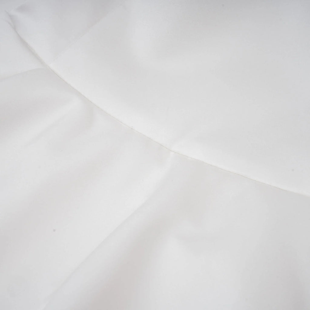 Bettina Off Shoulder Mini Dress - Layered Design - Fitted Waist - Flared Skirt - 3D Petal Detailing