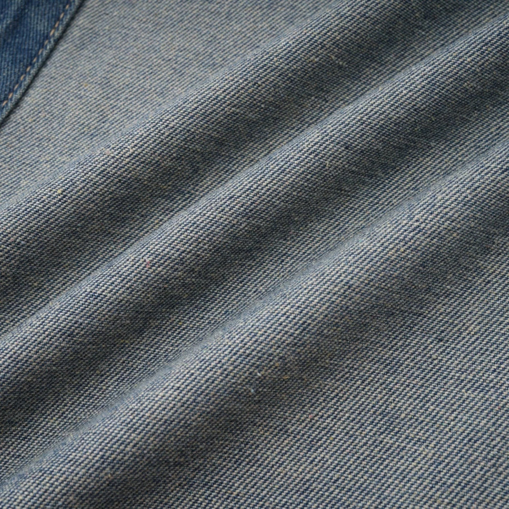 Brenna Jeans - Denim - Panelled Design - Wide Leg Cut - Four Welt Pockets