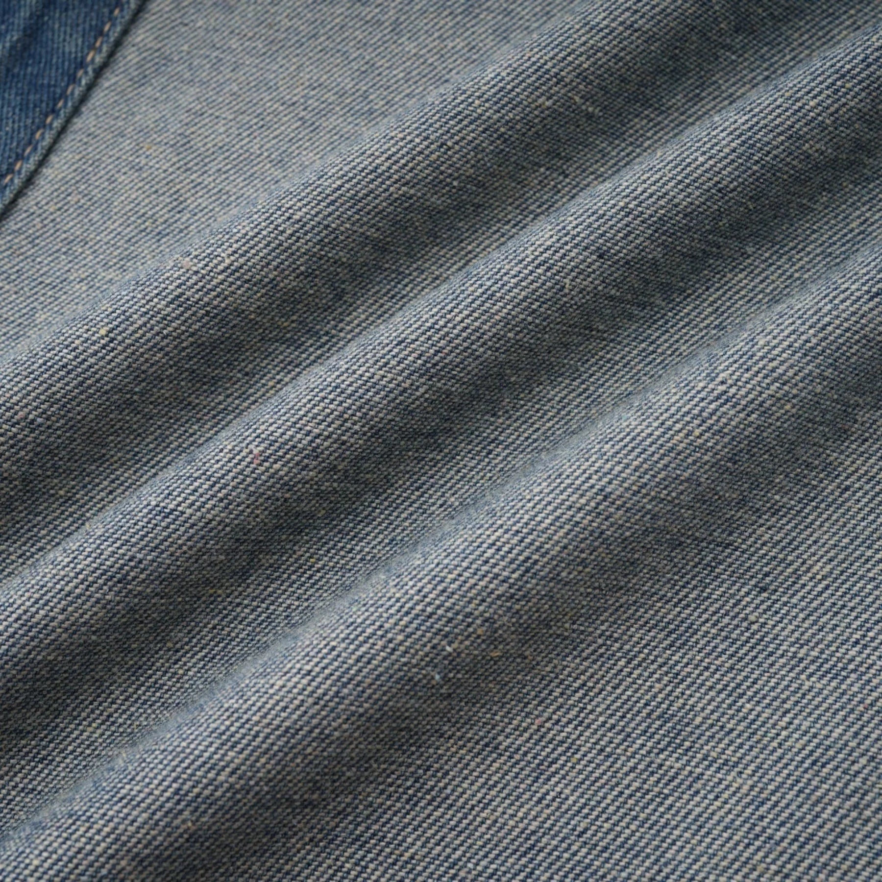 Brenna Jeans - Denim - Panelled Design - Wide Leg Cut - Four Welt Pockets