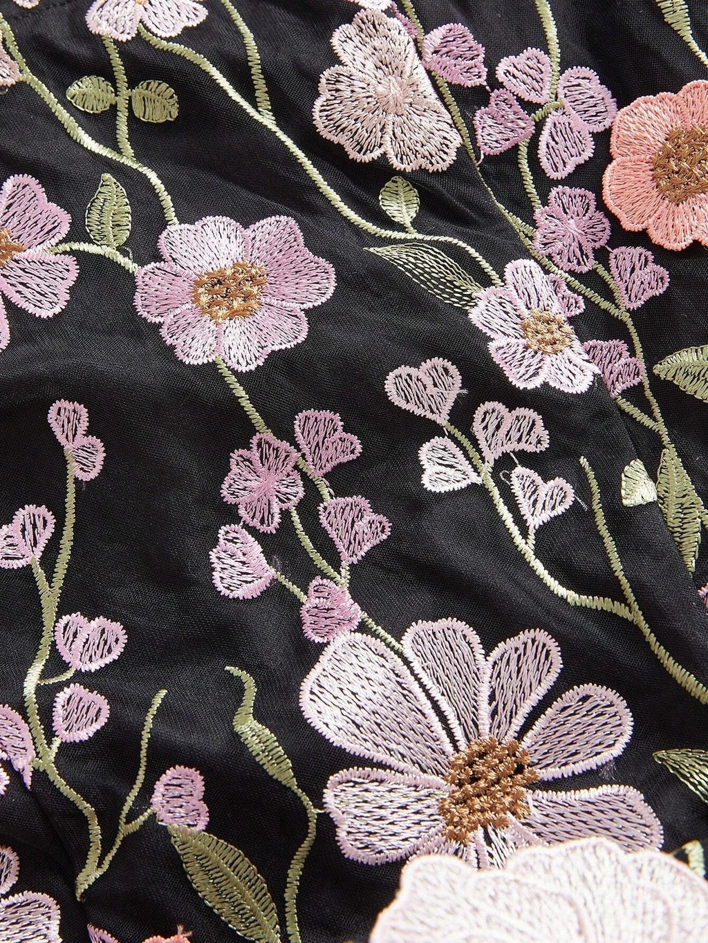 Bristol Midi Dress - Elegant Style - Floral Print - Long Sleeve - Fitted - Beach Occasion