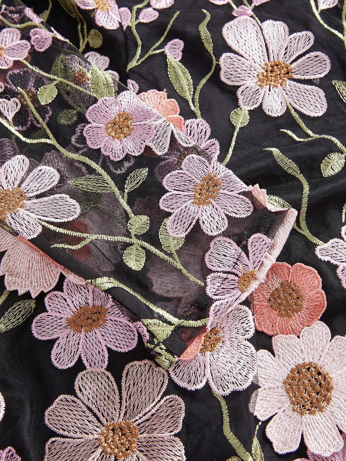 Bristol Midi Dress - Elegant Style - Floral Print - Long Sleeve - Fitted - Beach Occasion