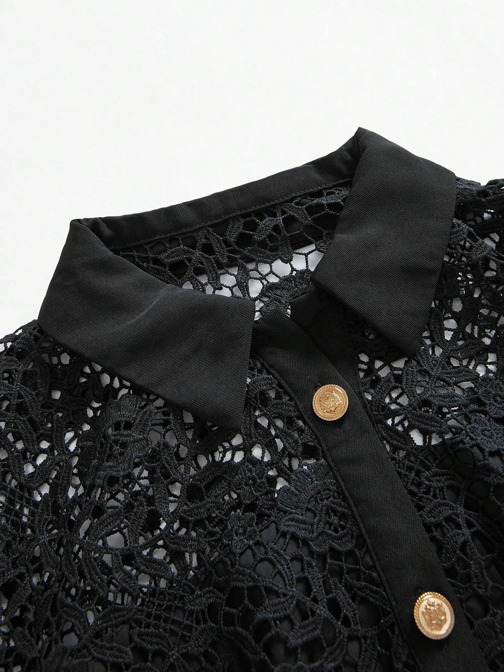 Callie Midi Dress - Neckline Collar - Occasion Night Out - Elegant Style - High Waist - Long Sleeve