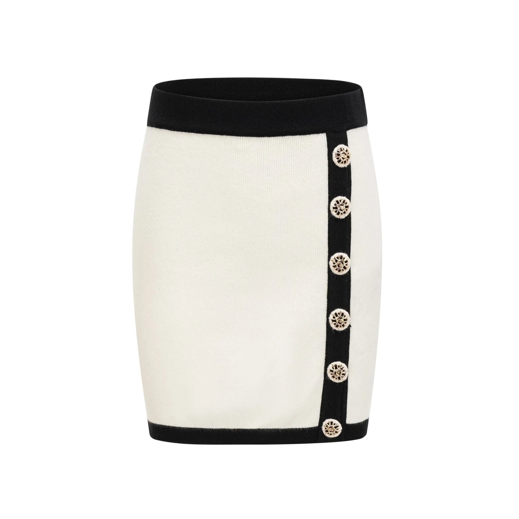 Camila Stretch - Jersey Knitted Cropped Top and Skirt Set