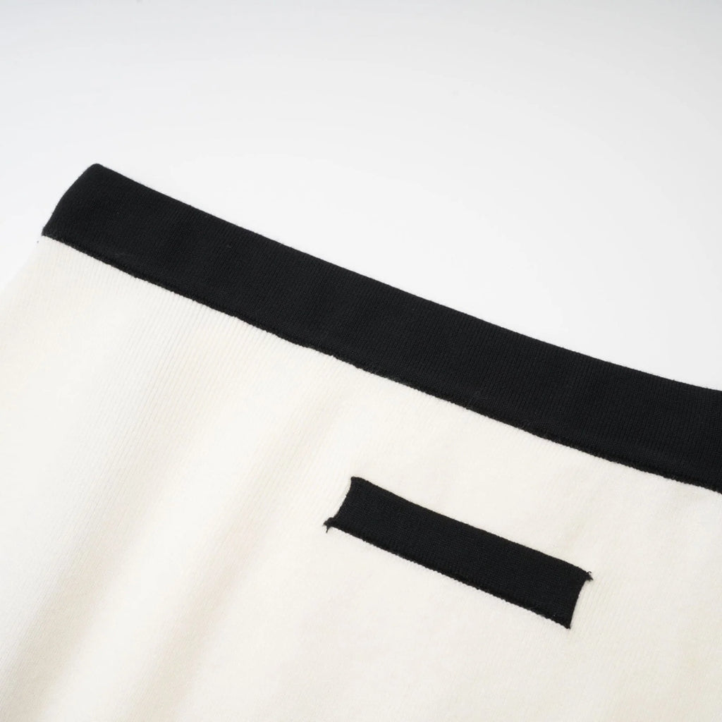 Camila Stretch - Jersey Knitted Cropped Top and Skirt Set