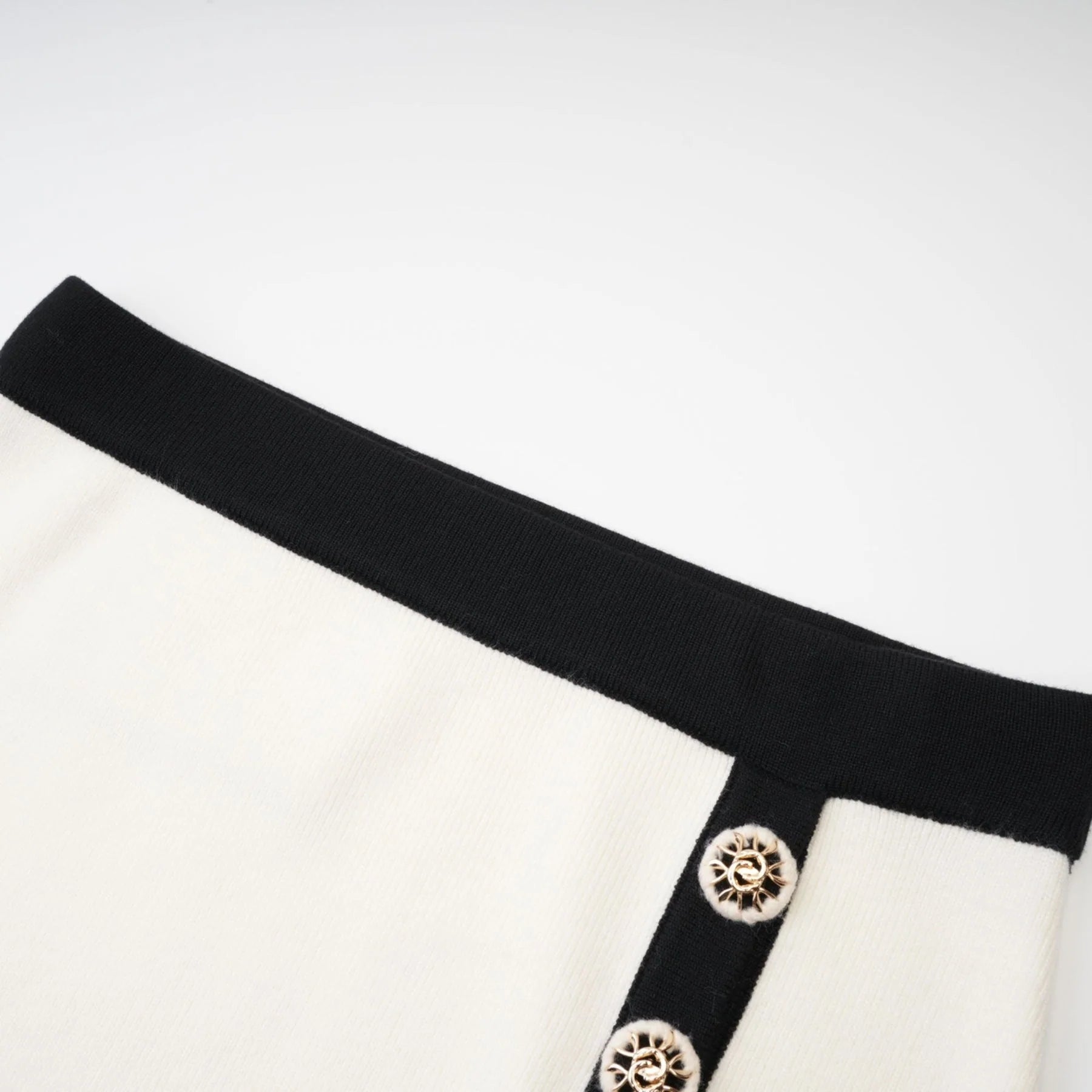 Camila Stretch - Jersey Knitted Cropped Top and Skirt Set