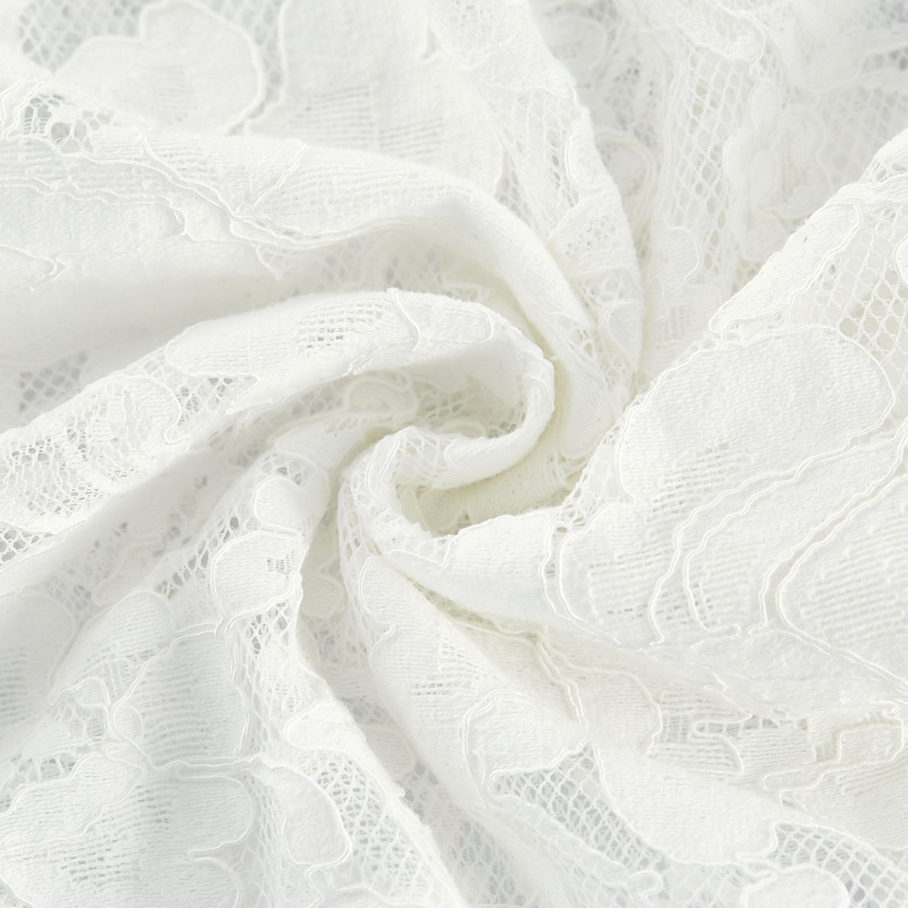 Céline Midi Dress - Romantic Flared Sleeves - Delicate Lace Trim - A - Line Silhouette - Ruffled Hemline - Concealed Zipper