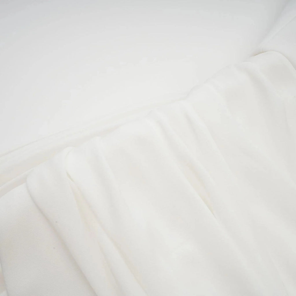 Charleigh Mini Dress White Ribbon Ruched Layered