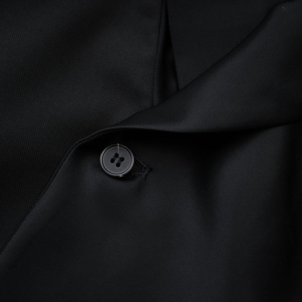 Charlotte Blazer - Wool - Shawl Lapels - Front Button Fastening - Straight Hem