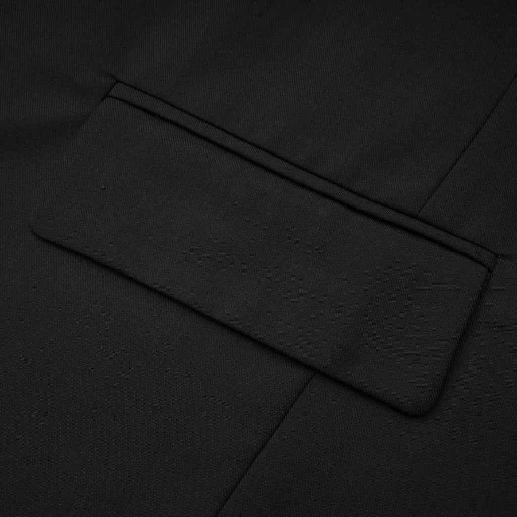 Charlotte Blazer - Wool - Shawl Lapels - Front Button Fastening - Straight Hem