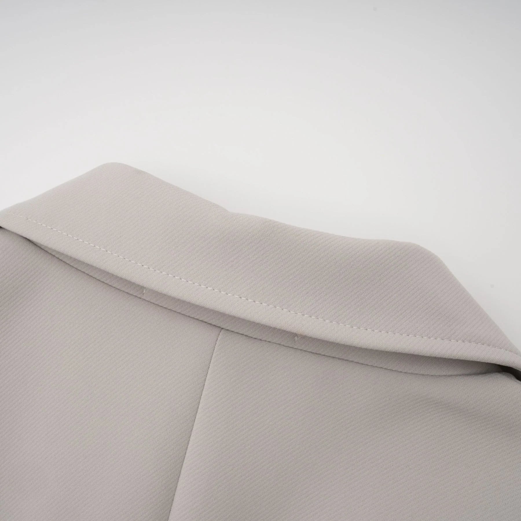 Chelsea Blazer & Skirt - Wool Blend Matching Set - tone Hardware - Wrap Design
