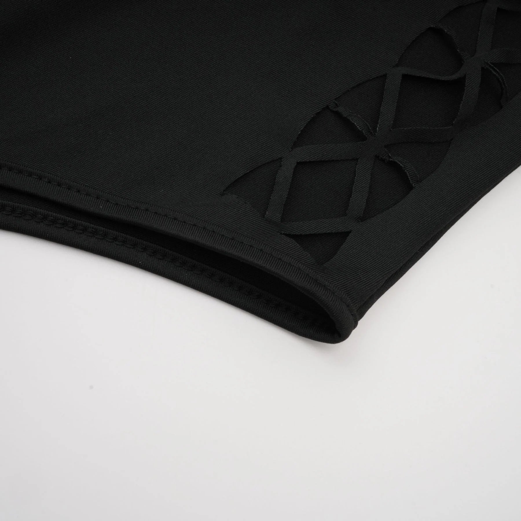 Chiara Bodysuit - Mock Neck - Cut - Out Design - Bodycon Fit - Long Sleeves