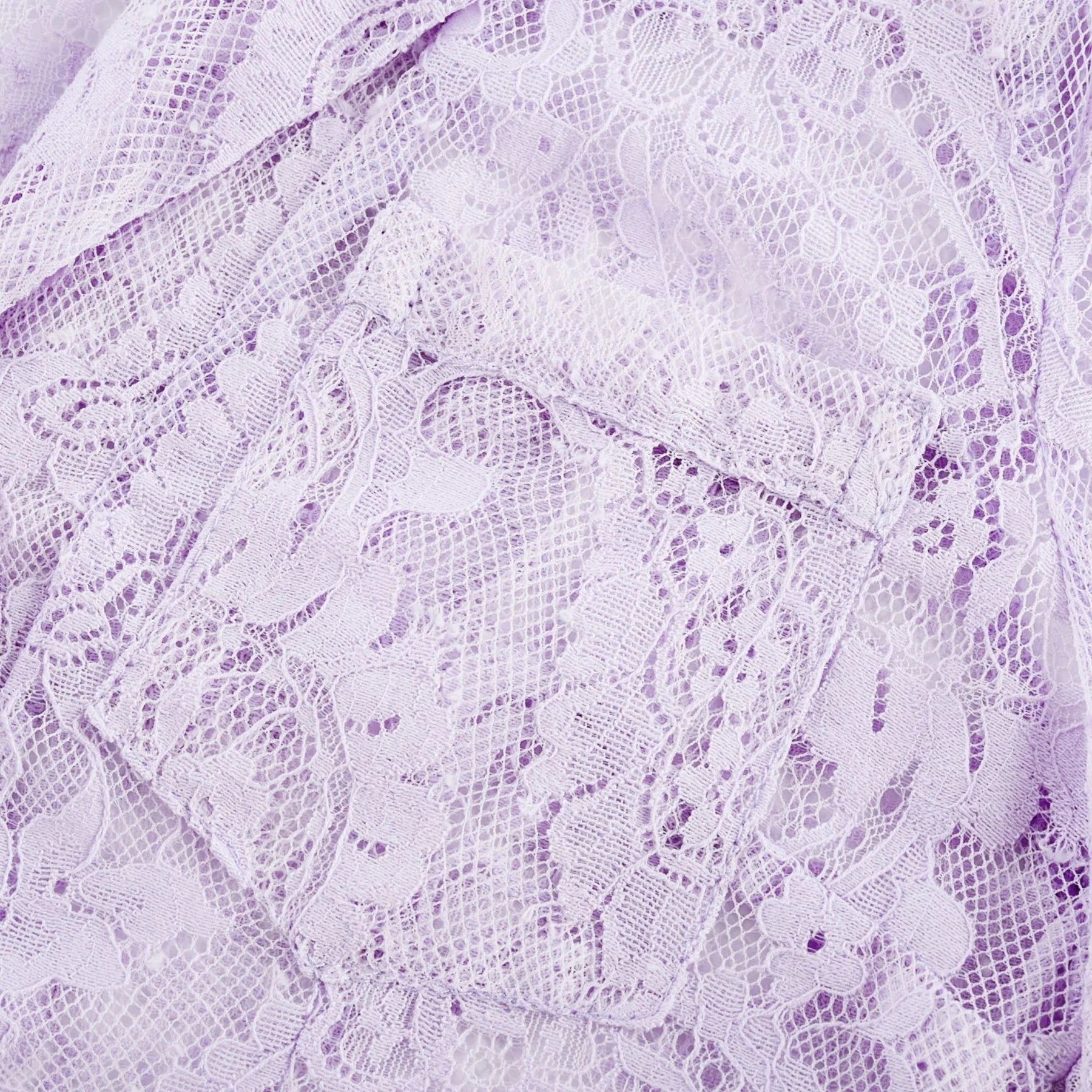 Colomba Skirt & Top Set - Lace Embroidery - Notched Lapels - Faux - Flower Embellishment - Mini Length