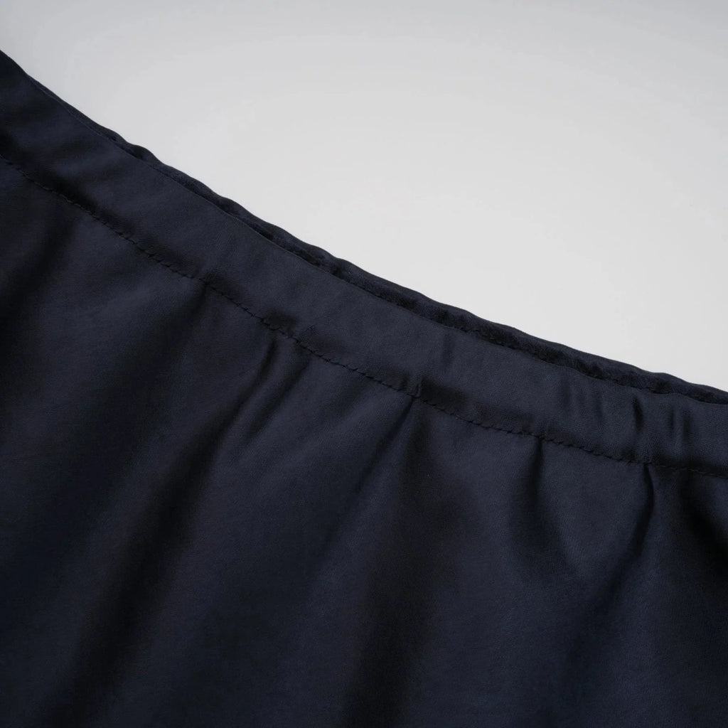 Dayana Maxi Dress Navy Blue Detachable Skirt Crystal Buttons