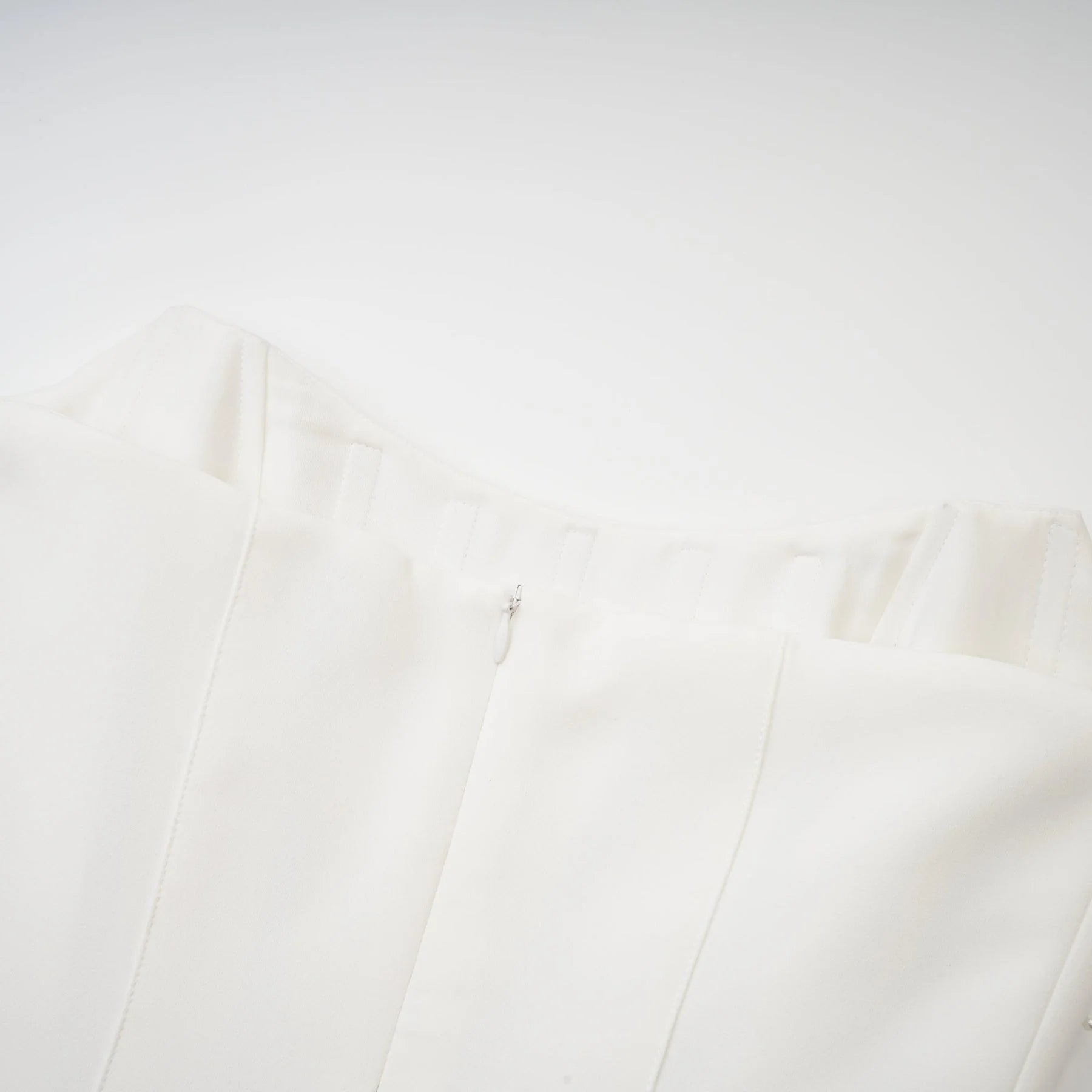 Denise Midi Dress - Off the Shoulder - Sleeveless - Fully Embellished - Rear Zip Fastening