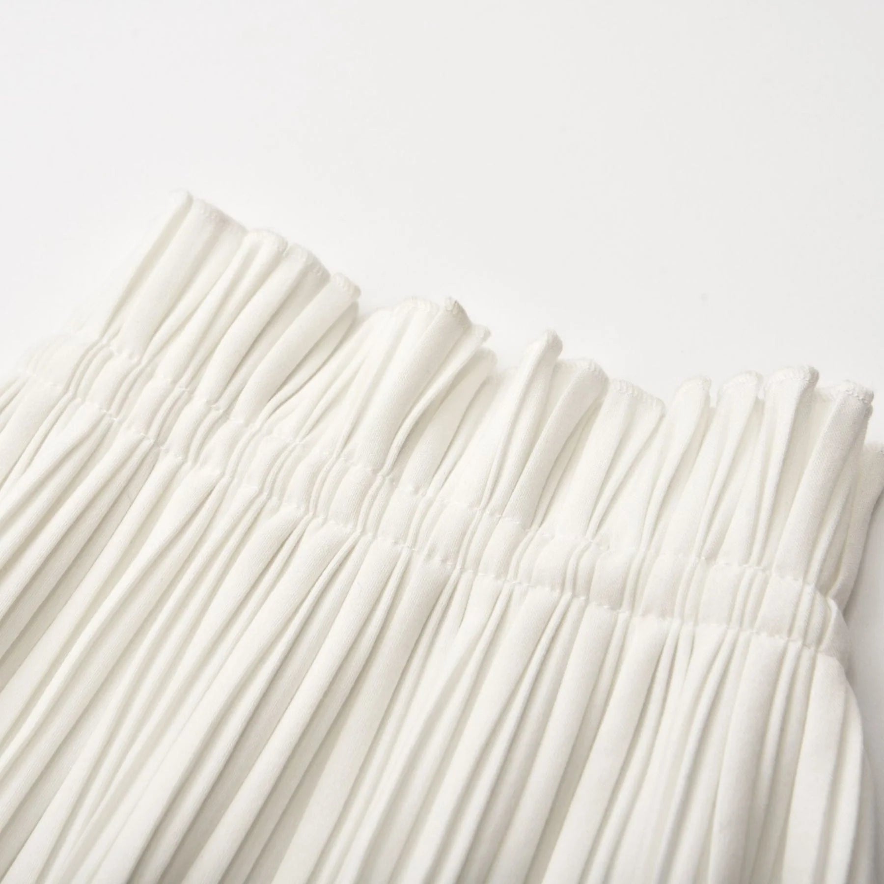 Denise Pleated Maxi Skirt – High Waist – Side Slits – Spaghetti Tie – Elegant Design – Lightweight Fabric