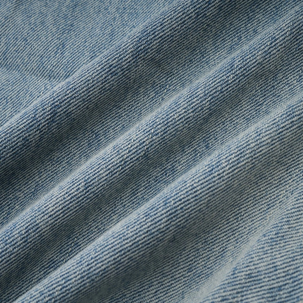 Diana Jeans - Strap Detailing - Whiskering Effect - Off - Center Button Fastening - Five Pockets