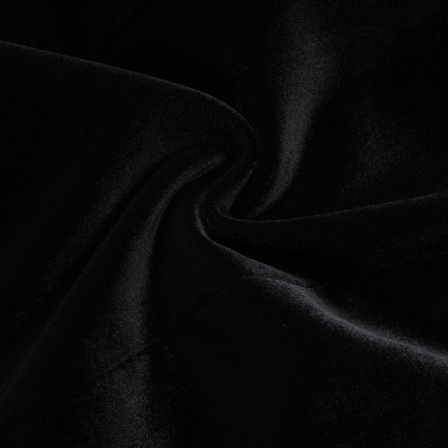 Donatella Long Sleeve Mini Dress - Square Neck - Pleated Design - Front Button Decoration - Rear Zip Fastening