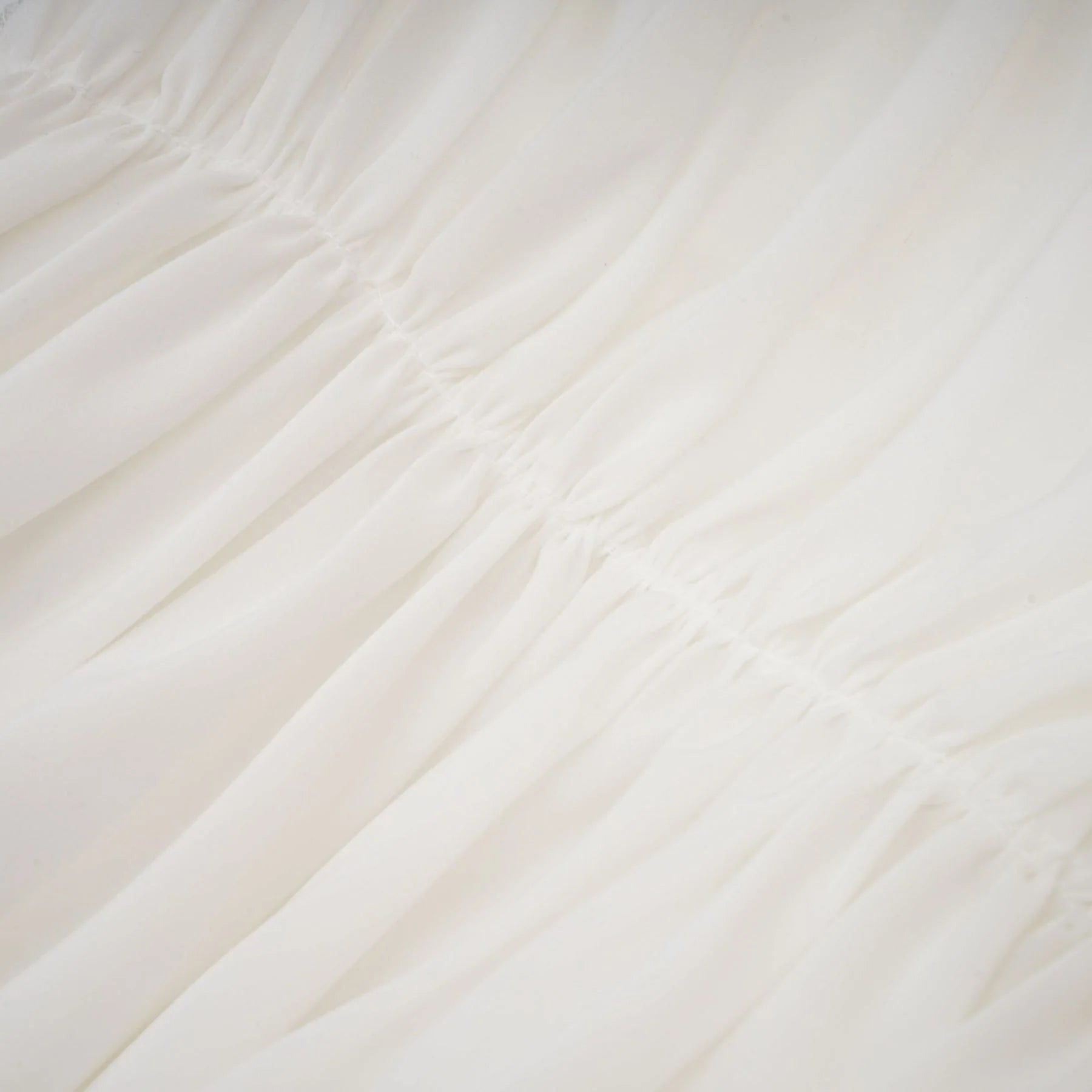 Egle Mini Dress - Ruffled and Ruched Detailing - High - waisted - Asymmetric Design