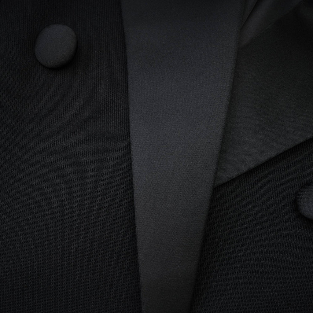 Eithne Double - Breasted Coat - Notched Lapels - Ankle - Length - Tailored Fit - Pockets