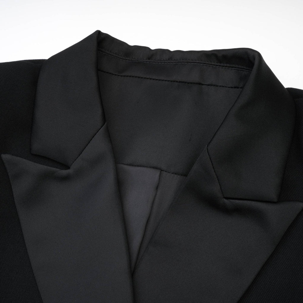 Eithne Double - Breasted Coat - Notched Lapels - Ankle - Length - Tailored Fit - Pockets