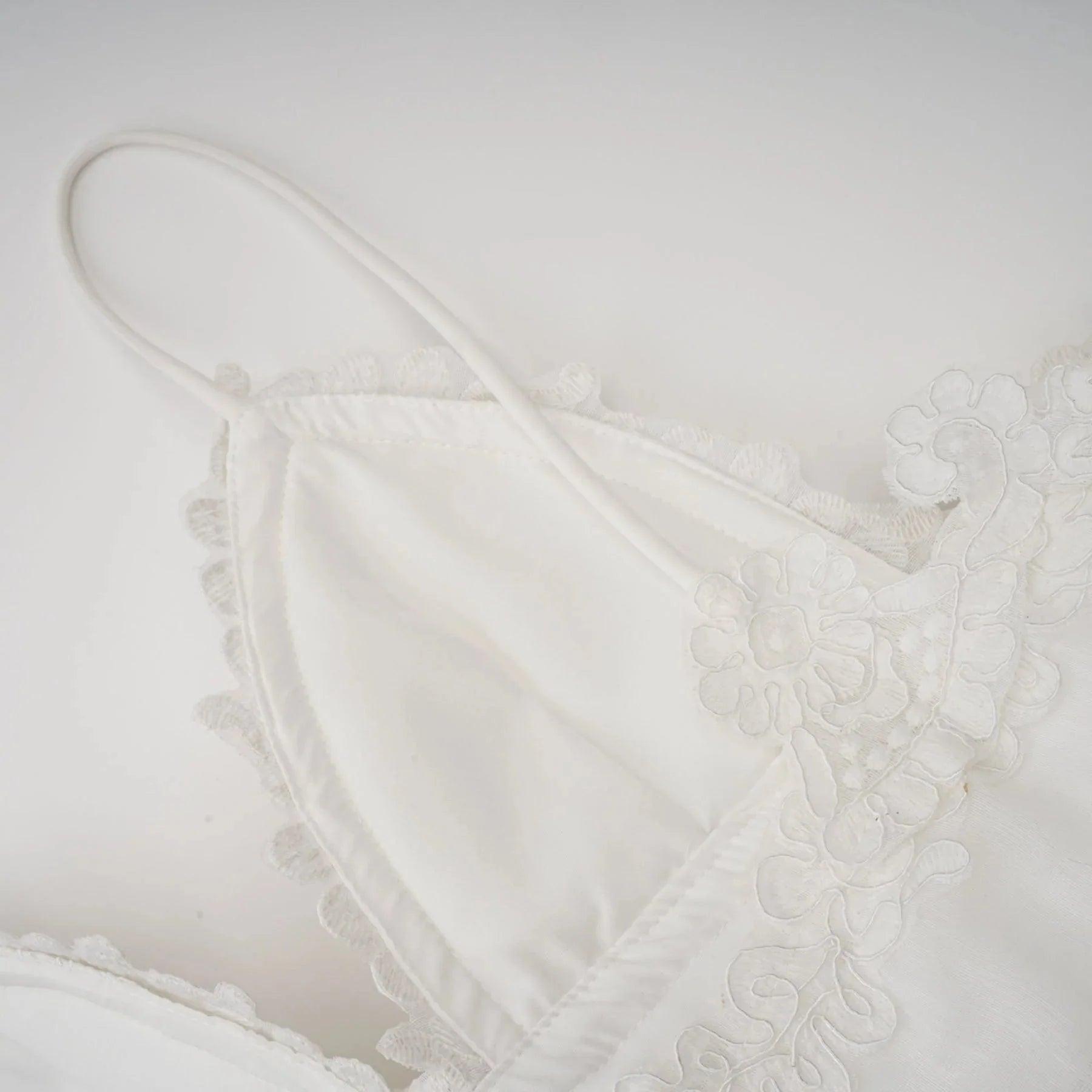 Elena Mini Dress White Guipure Lace Tiered Ruffles & Sweetheart Hem