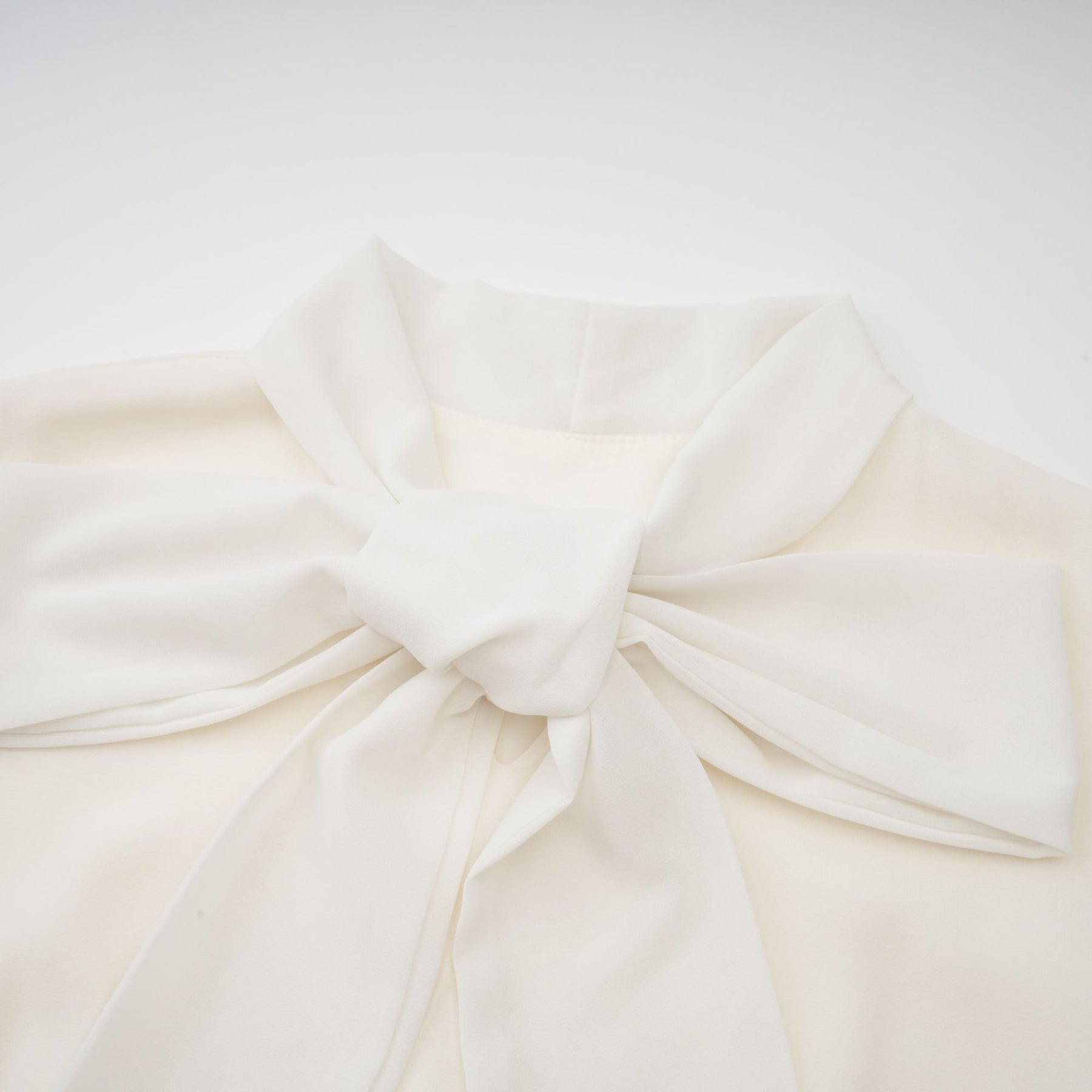Elisabetta Jacket & Dress - Crystal & Pearl Embellished - Floral Embroidery - Front Fastening - Tie - Neck Design