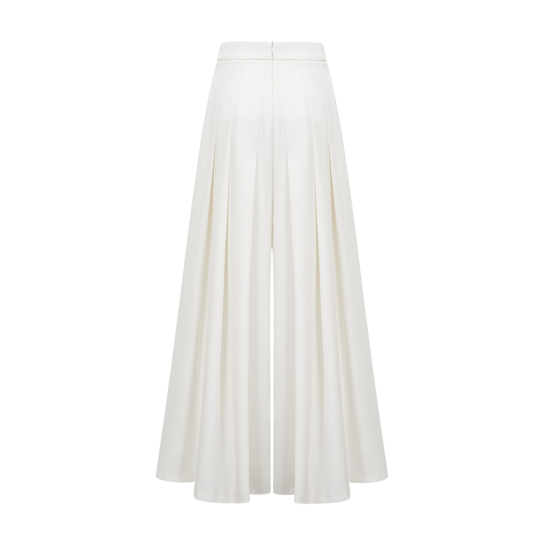 Elisabetta Top & Trousers - One - shoulder design - Smocked design - Asymmetric hem - Pleat detailing