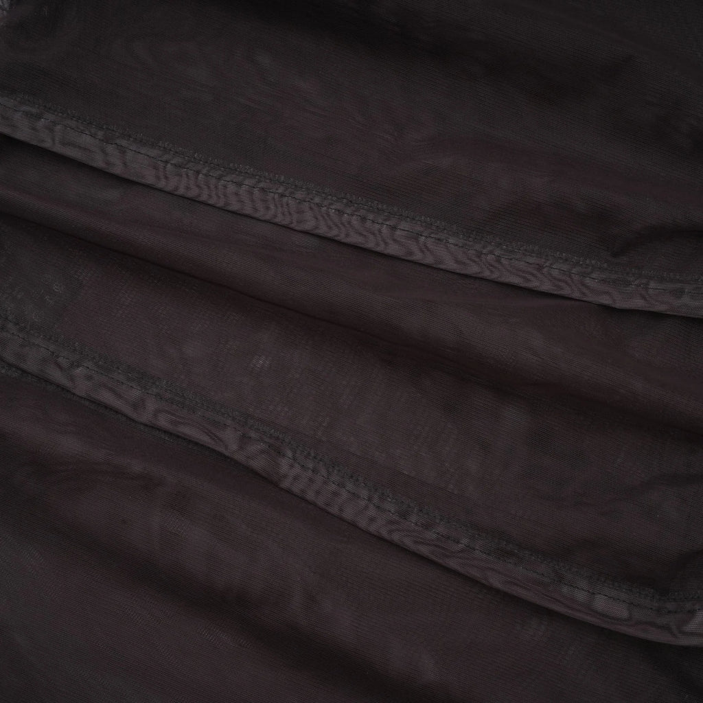 Elizabeth Bodysuit - Long Sleeves - High Neck - Pleats and Cut - Out Design - Gradient Effect