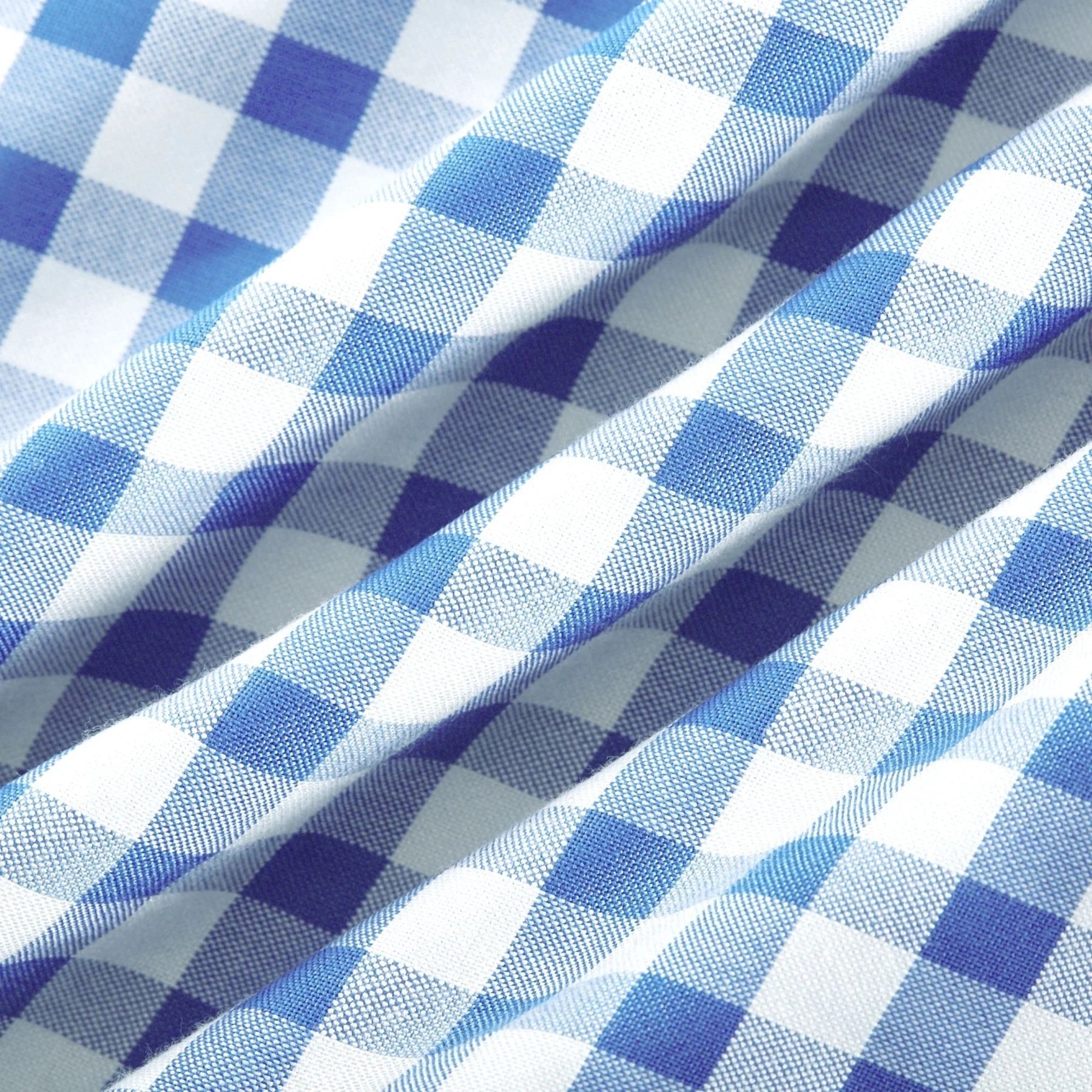 Ella Midi Dress - Square Neck - Gingham Print - Ribbon Detailing - Welt Pockets - Rear Zip