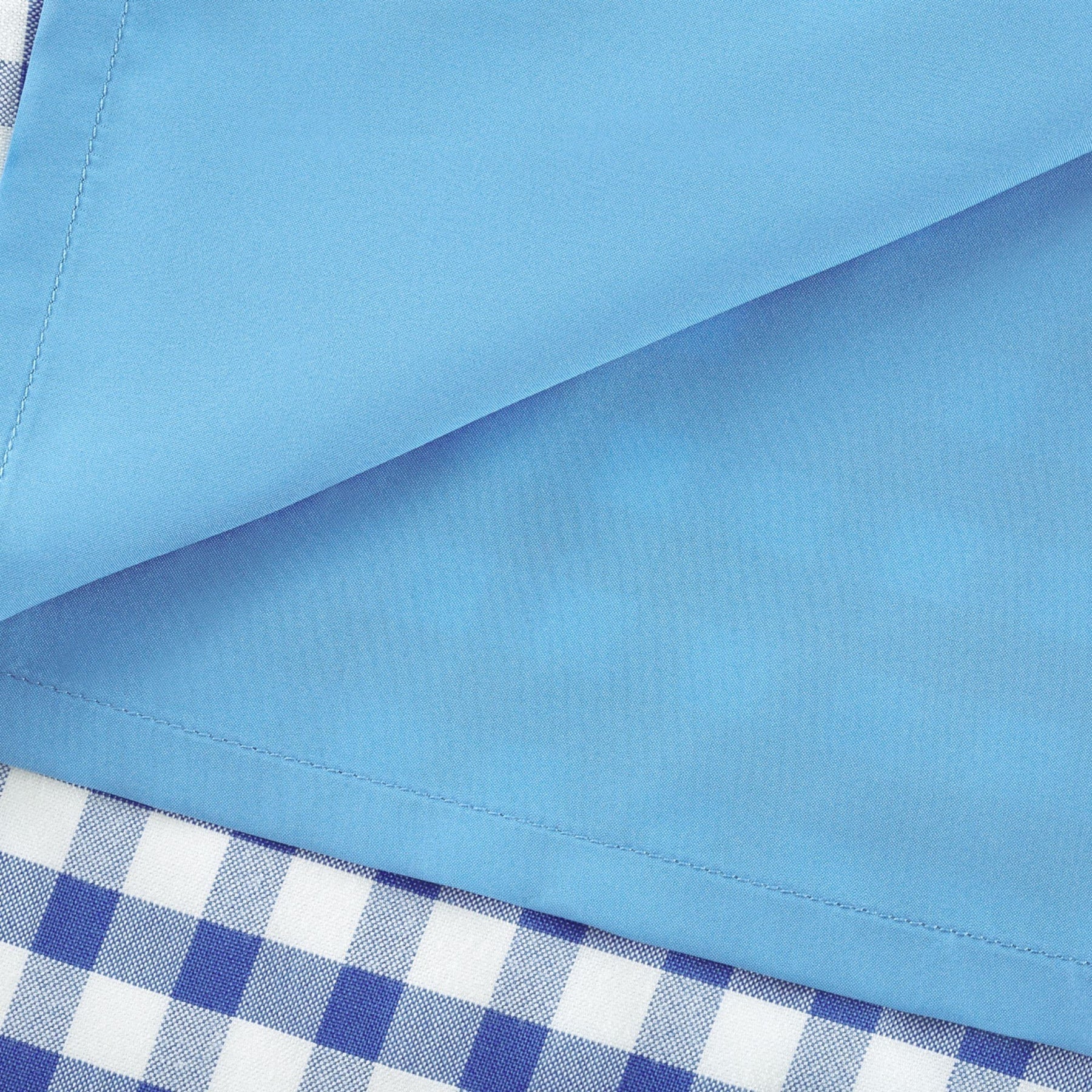 Ella Midi Dress - Square Neck - Gingham Print - Ribbon Detailing - Welt Pockets - Rear Zip