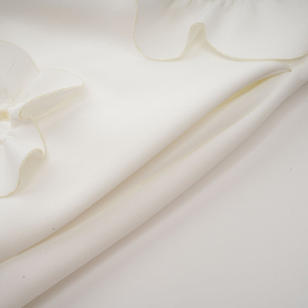 Éloïse Sleeveless Maxi Dress - 3D Floral Appliqué - Elegant A - Line - Side Pockets