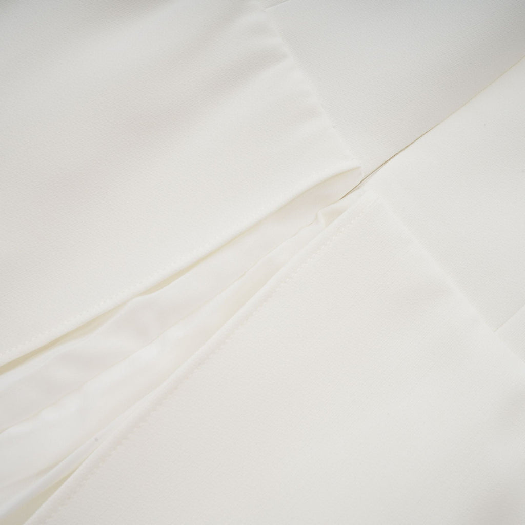 Enrica Maxi Dress - Off - Shoulder Style - Strapless Design - Pleated Feature - Ruffled Trim Detail