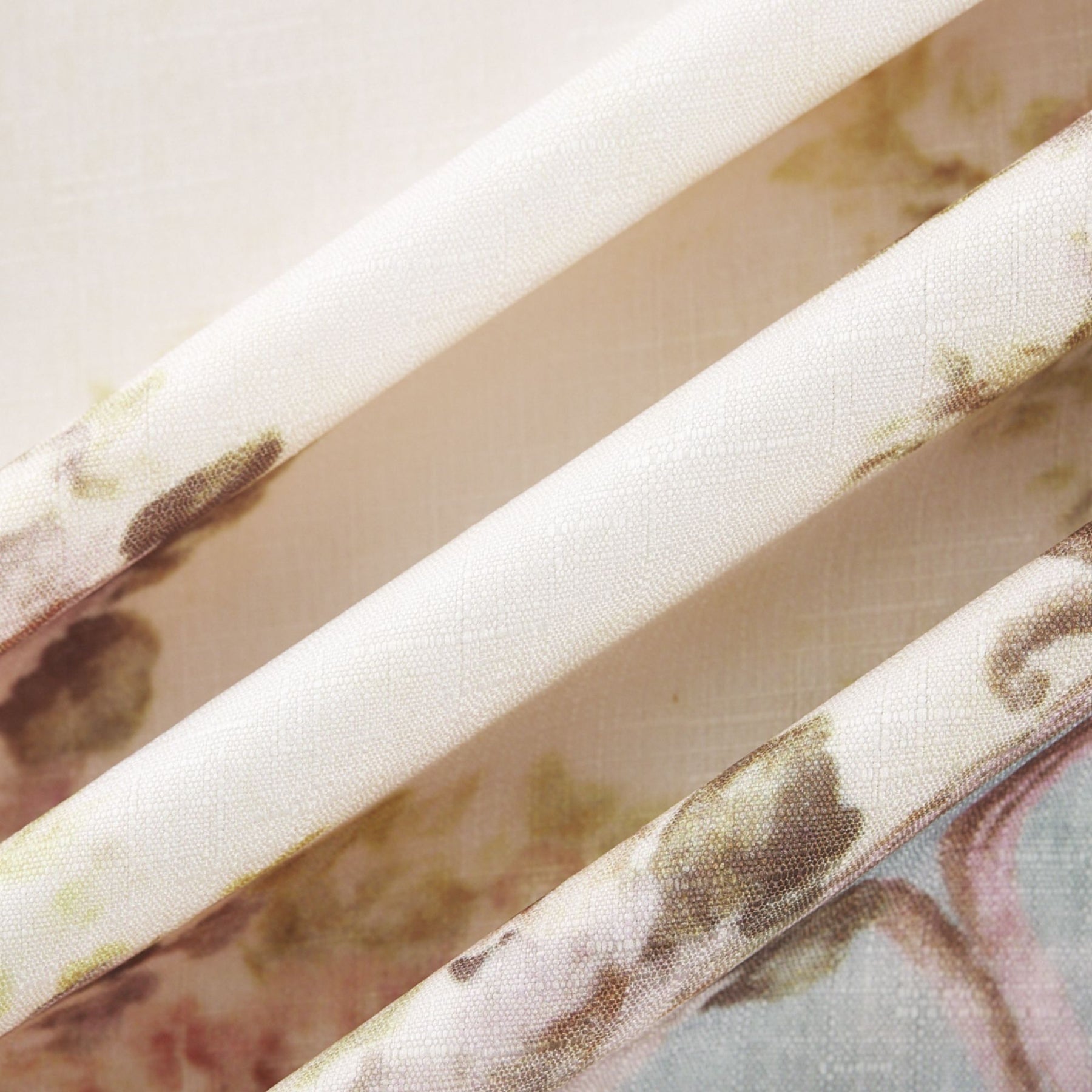 Enrica Midi Dress - Long Sleeves - V - Neck - Floral Print