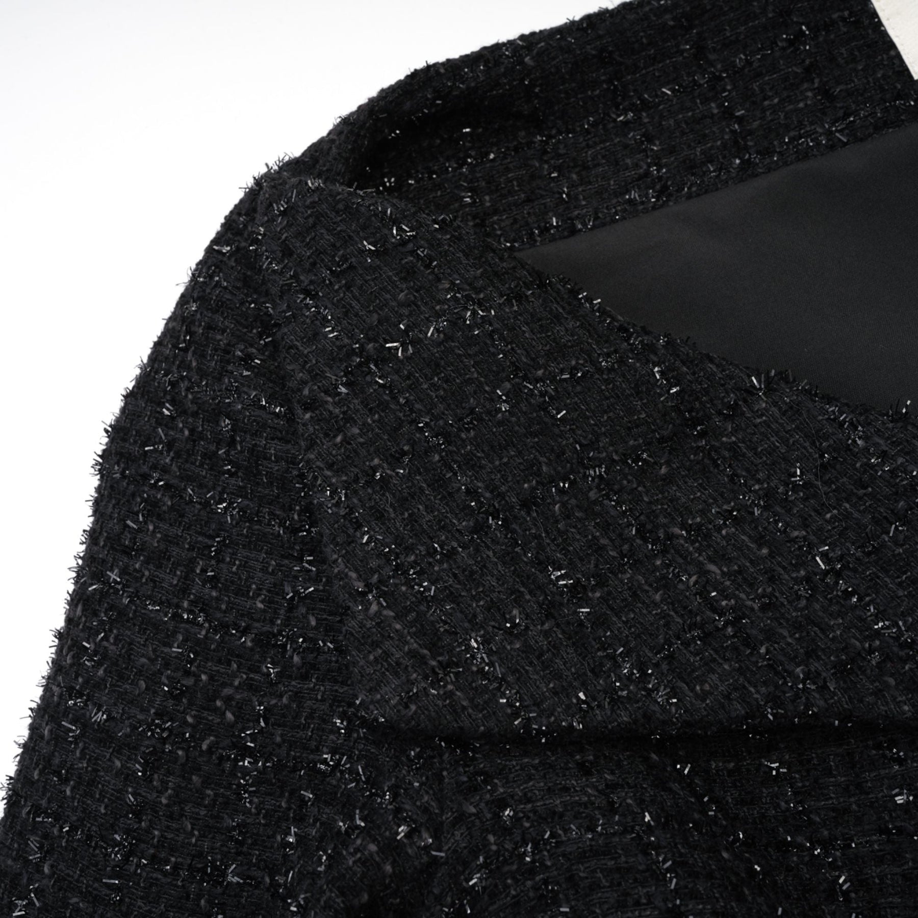 Erin Coat - Open Neck Design - Long Sleeves - Lapels with Bow Detail