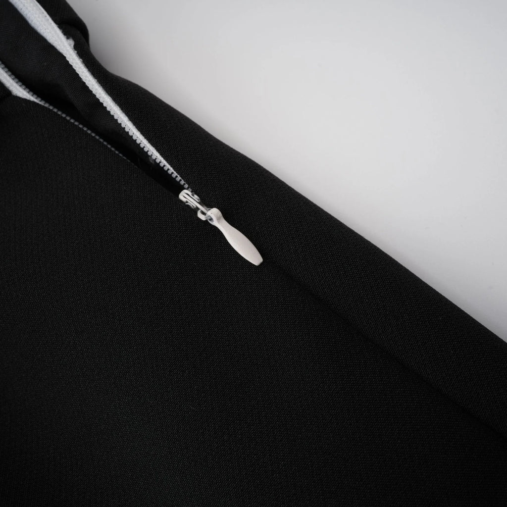Ermione Mini Dress - Sleeveless Spaghetti Strap Crystal Embellished Bow Detailing Zip Fastening
